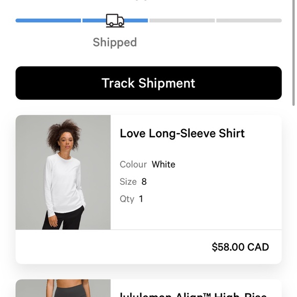 Lululemon Love Long-Sleeve Shirt - Picture 7 of 7